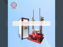 50kg Hydraulic Shock Test System for  ISTA Package Test  and Battery Pack  Test 